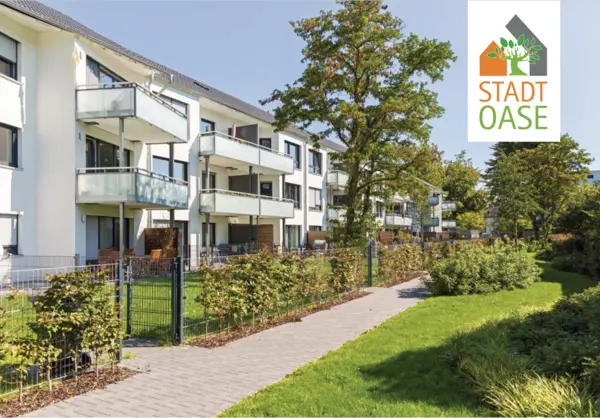 Hausreihe im Grünen 