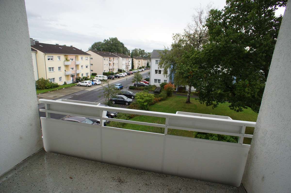 Ausblick vom Balkon