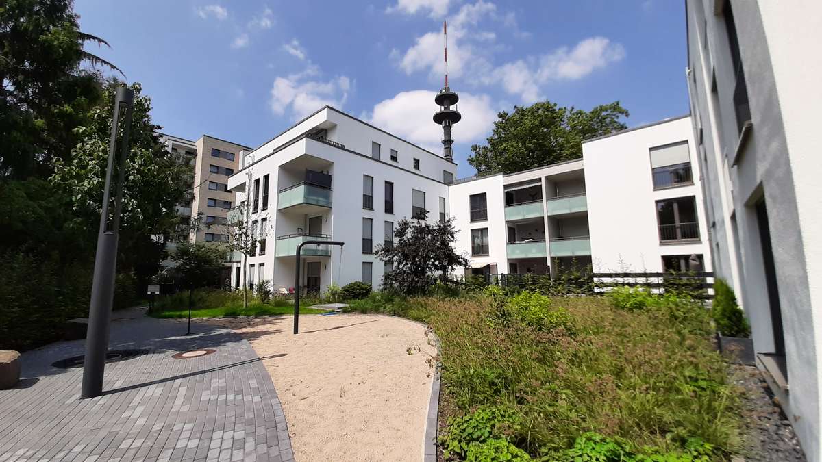 Gartenanlage hinten