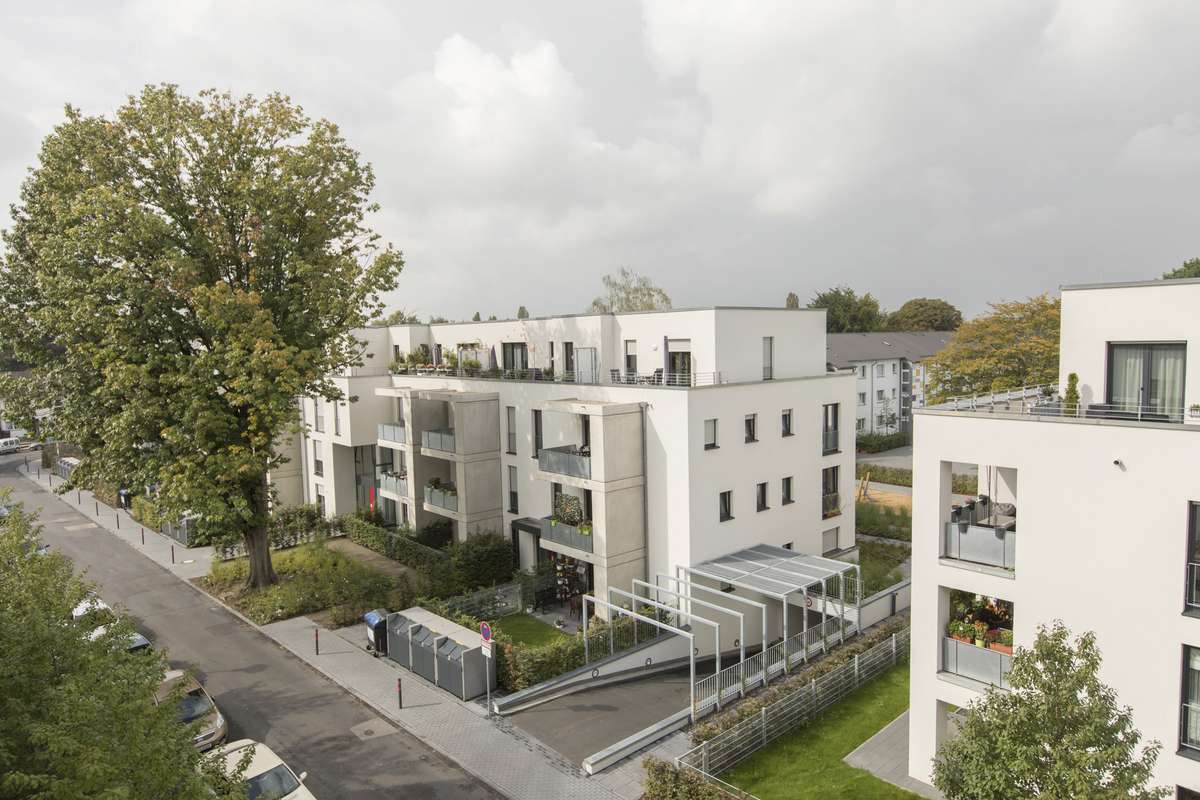 Häuseransicht und TG von oben