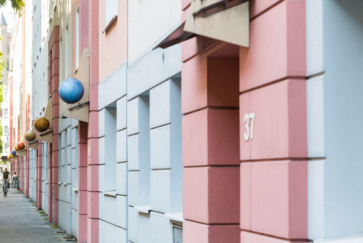 Scheurenstr. 37 - 55 Hauseingä